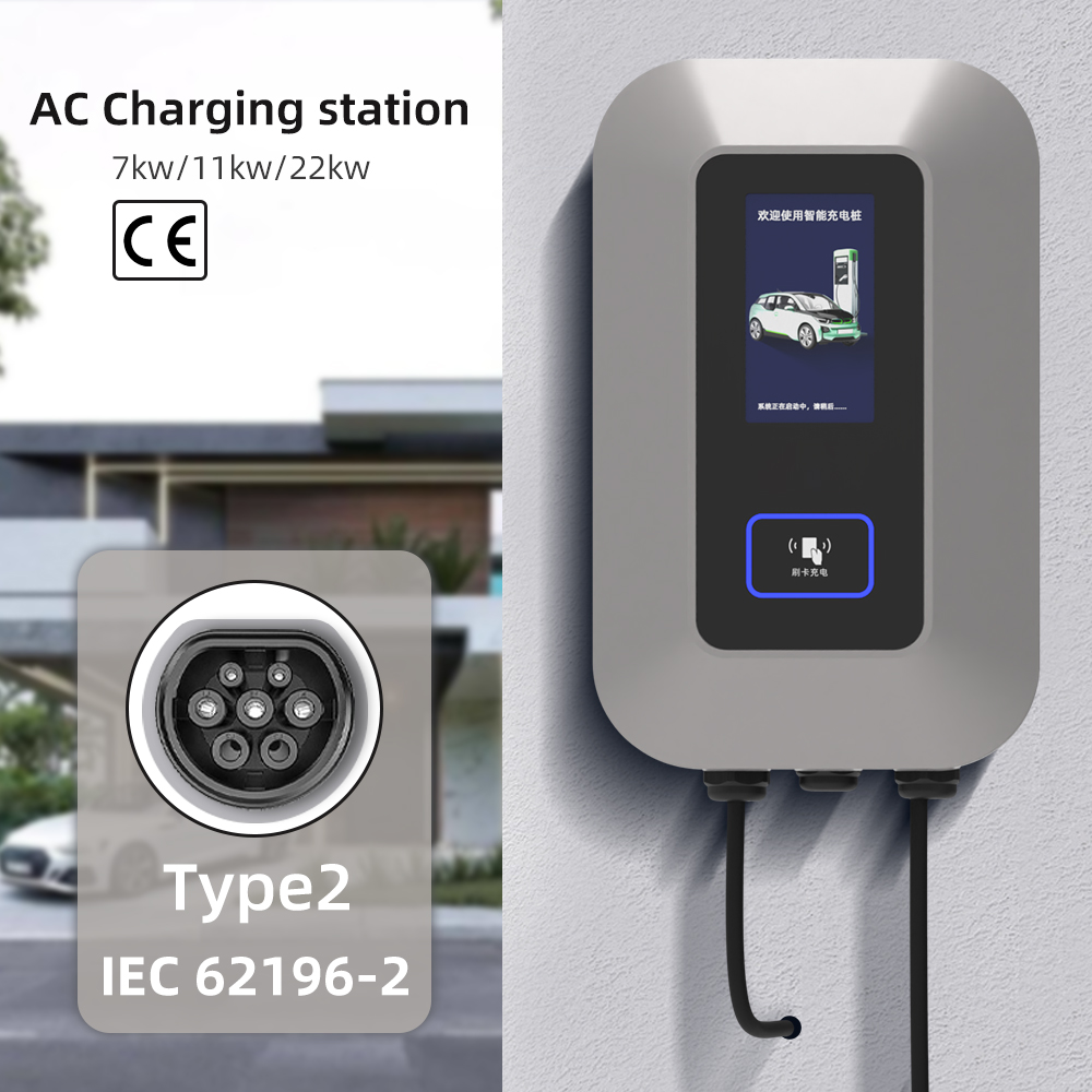 Ev Charger Type 2 22Kw 32A 3 Phase - Stacja ładowania EV 32A 22kW 3-fazowa