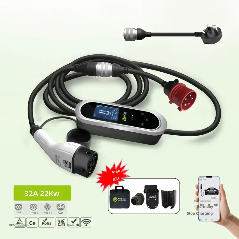 Ev Charger Type 2 22Kw 32A 3 Phase - 22kW 3-fazowa ładowarka do pojazdów elektrycznych