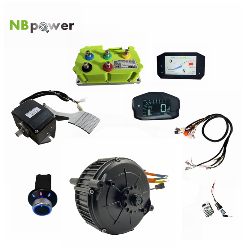 Mid Drive Motor Kit 72V 5000W - Zestaw silnika QSMOTOR 165 35H 5000W