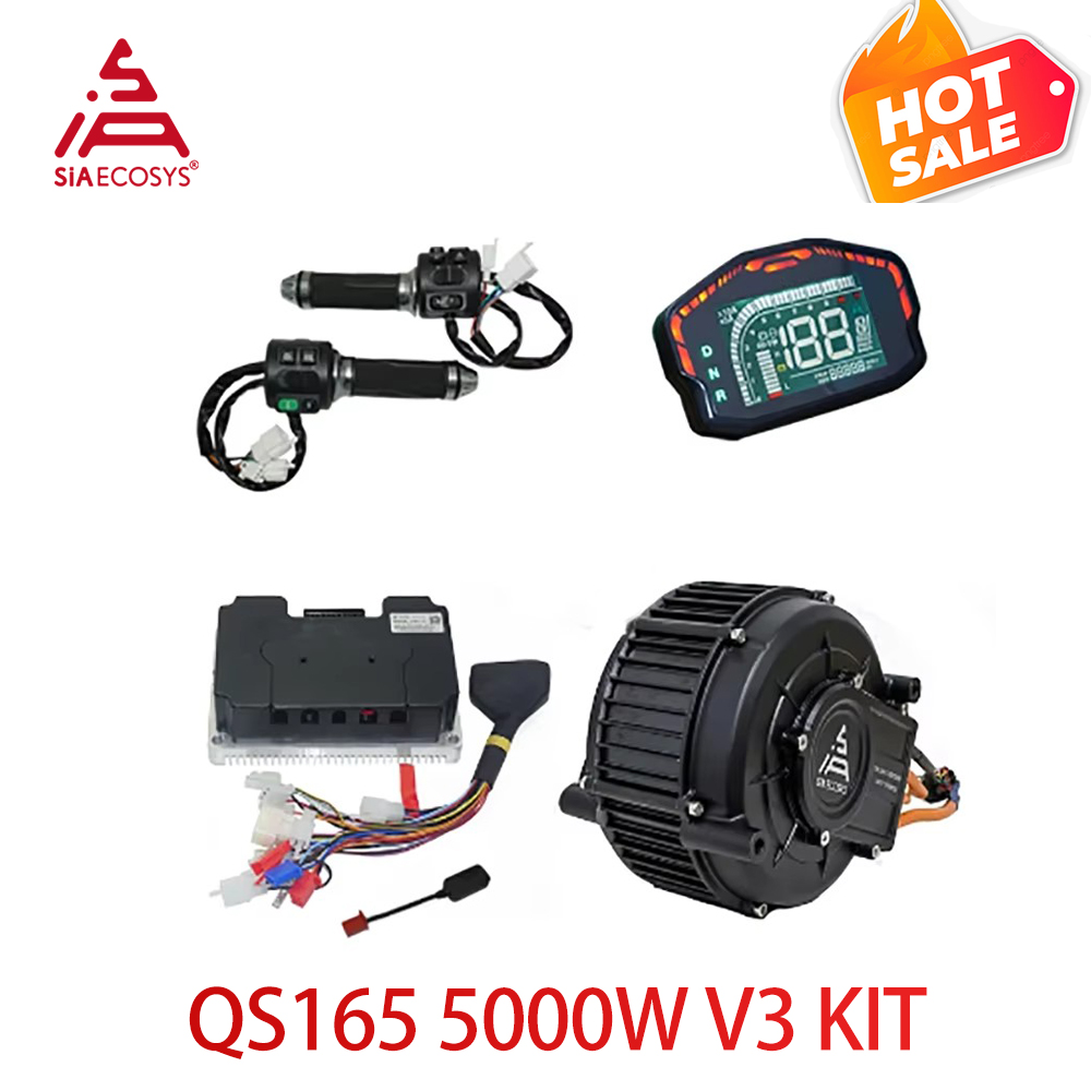 Mid Drive Motor Kit 72V 5000W - Zestaw silnika QS165 V2 5000W 72V