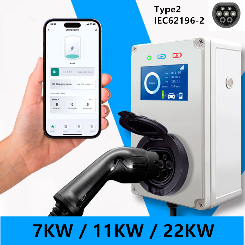Ev Charger Type 2 22Kw 32A 3 Phase - Ładowarka EV Typu 2 32A 7KW