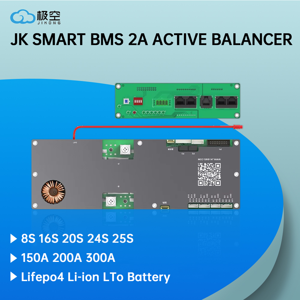 Smart Bms 24S 200A Bluetooth Lifepo4 - JK Smart BMS 2A Active Balancer