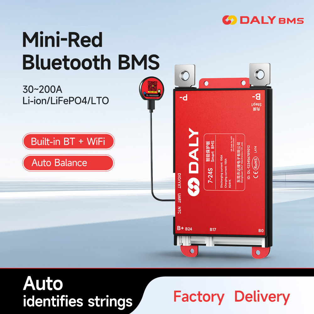 Smart Bms 24S 200A Bluetooth Lifepo4 - Daly Smart BMS 30A 40A 60A