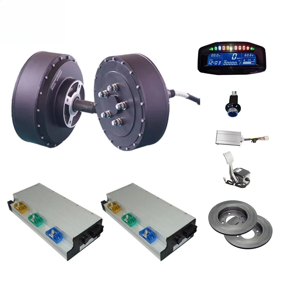Qs Motor 273 8000W Hub Motor - Zestaw do konwersji elektrycznego samochodu z