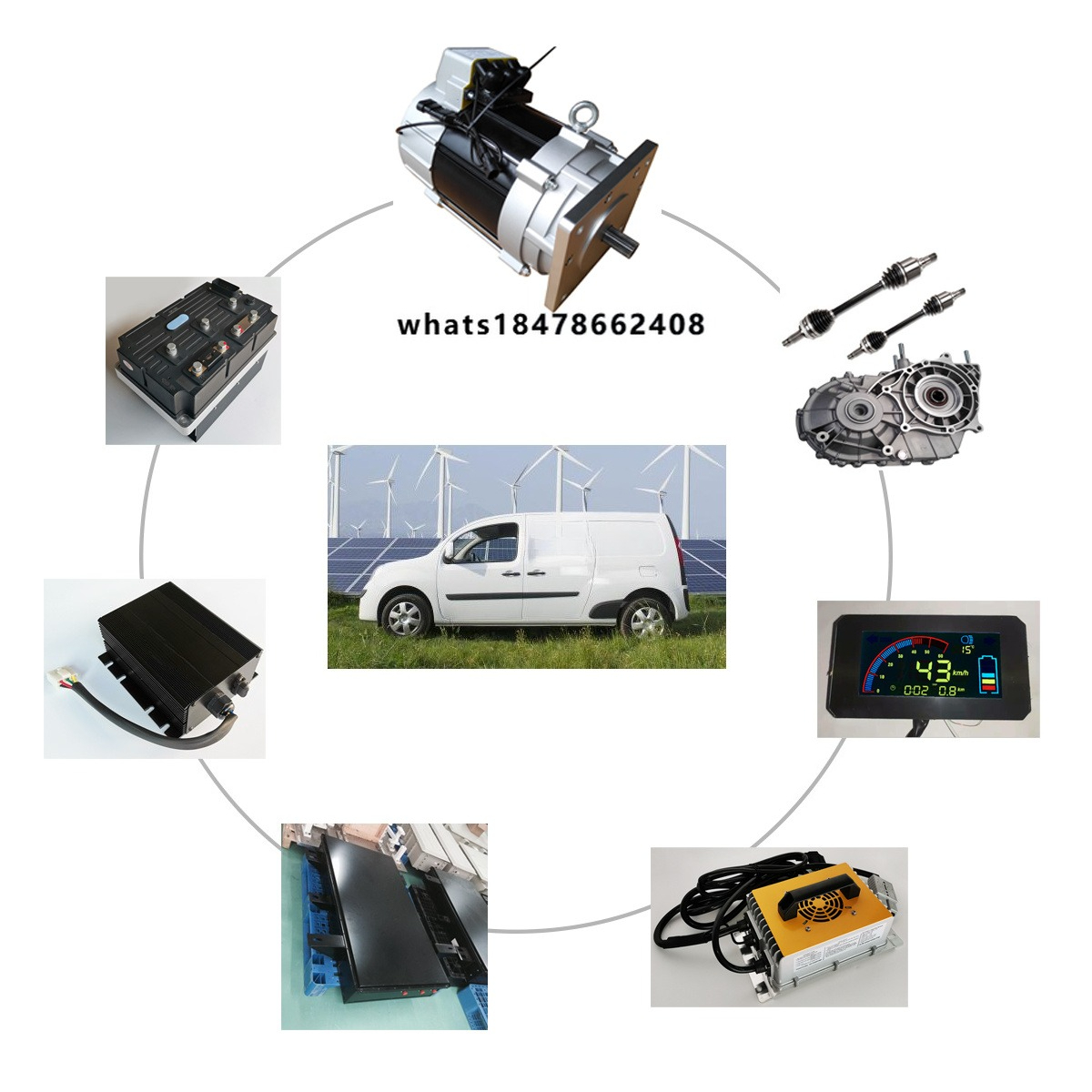 Zestaw do konwersji samochodu  – Ev Electric Motor Conversion Kit Car recenzja i cena
