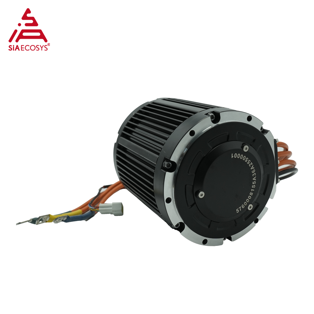 Zestaw silnika QS MOTOR QS155  – Mid Drive Motor Kit 72V 5000W recenzja i cena