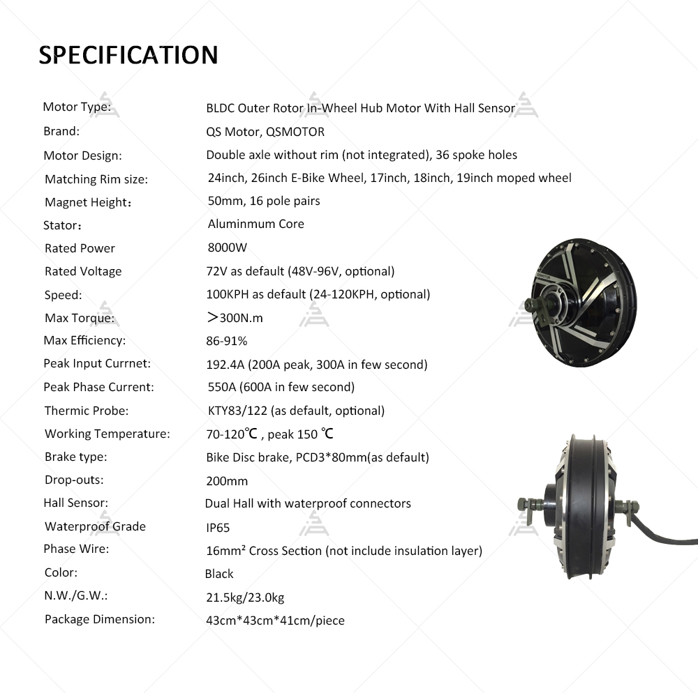 Silnik QS Motor 273 8000W V3 7 – Qs Motor 273 8000W Hub Motor recenzja i cena