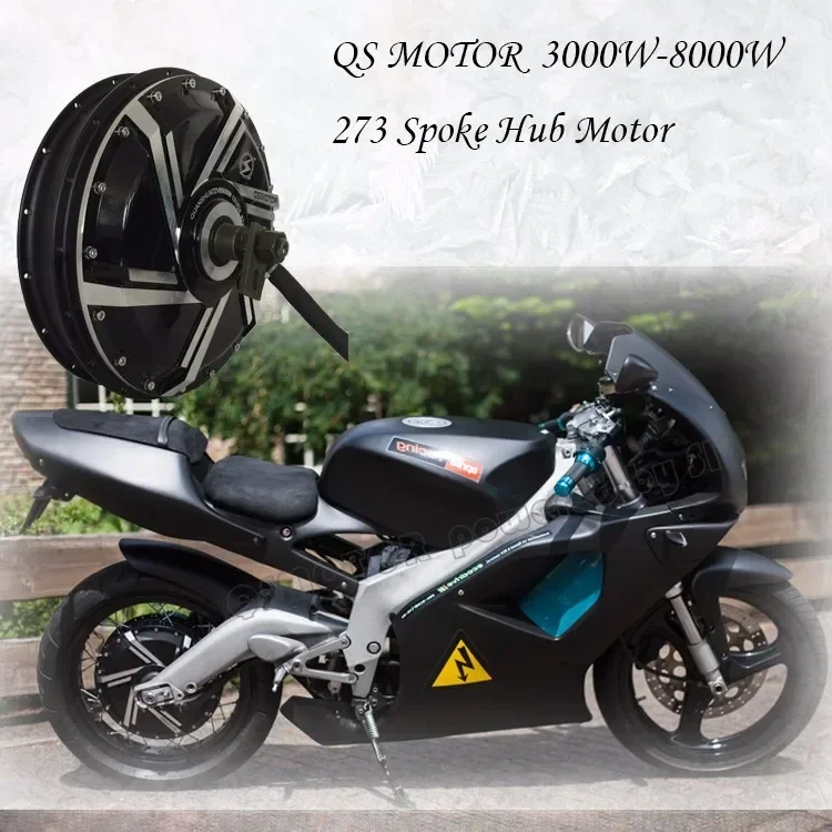 Mocny silnik QS 8000W 273 50H  – Qs Motor 273 8000W Hub Motor recenzja i cena