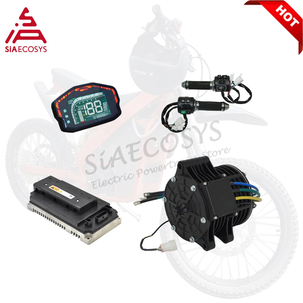 Silnik elektryczny QSMotor 300 – Mid Drive Motor Kit 72V 5000W recenzja i cena