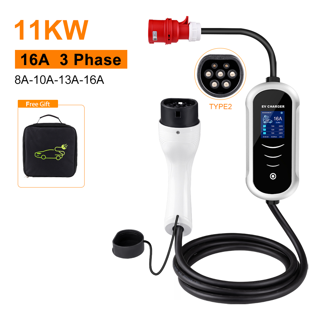 IPENGEN Typ 2 Przenośna ładowa – Type 2 Portable Ev Charger 11Kw Cee recenzja i cena