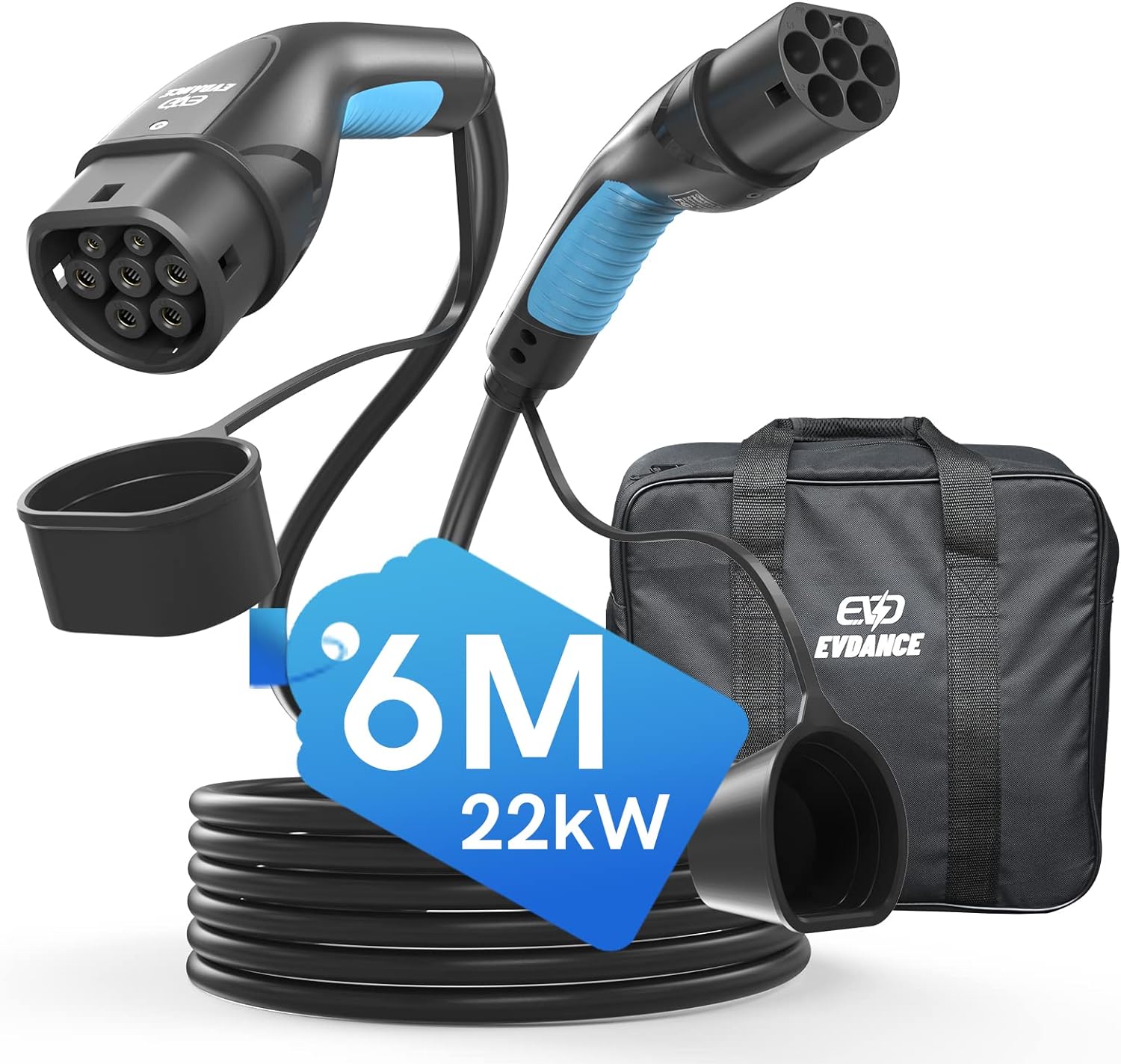 Kabel do ładowania pojazdów el – Ev Charger Type 2 22Kw 32A 3 Phase recenzja i cena