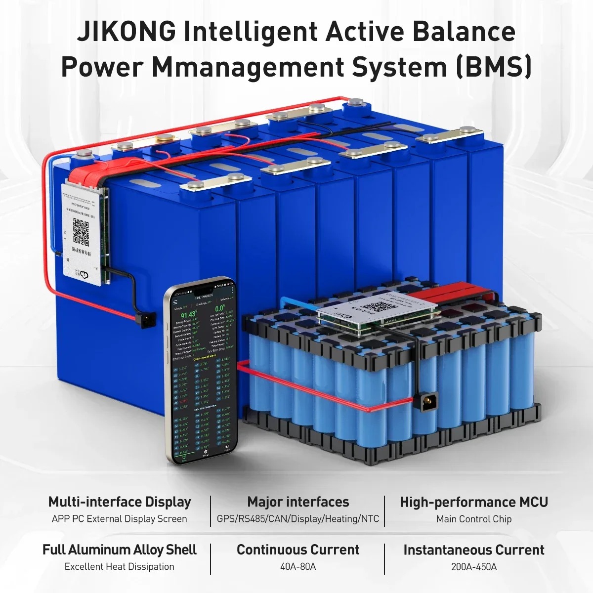 JK Smart BMS 4S-24S LiFePo4 Li – Smart Bms 24S 200A Bluetooth Lifepo4 recenzja i cena