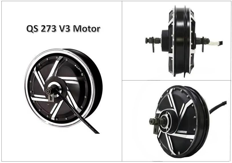 Zestaw silnika do motocykla el – Qs Motor 273 8000W Hub Motor recenzja i cena