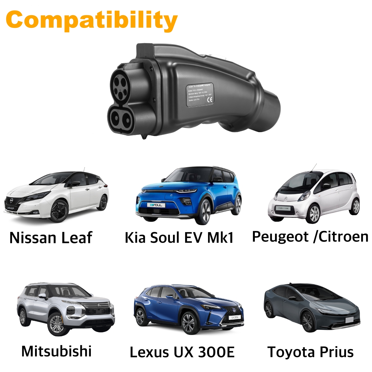 Adapter EVcharger4U CCS1 na CH – Chademo To Ccs Combo 1 Adapter recenzja i cena