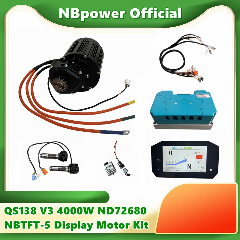 Silnik QS 90H 138 4000W V3 Mid – Fardriver Nd72850 Controller recenzja i cena