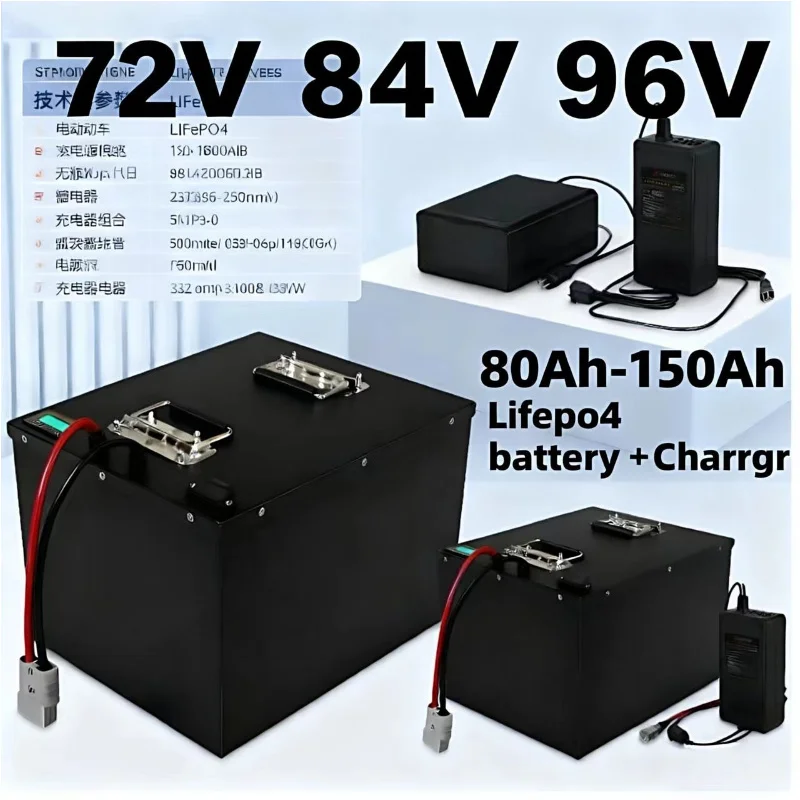 Akumulator LIFEPO4 z BMS 72V 8 – Lifepo4 72V 100Ah Battery Pack Ev recenzja i cena